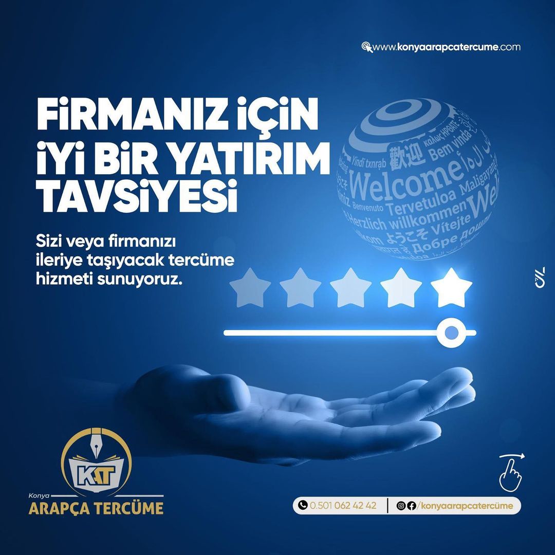 Konya Arapça Tercüme Hizmetleri: Küresel İletişimde Güvenilir Çözüm Ortağı